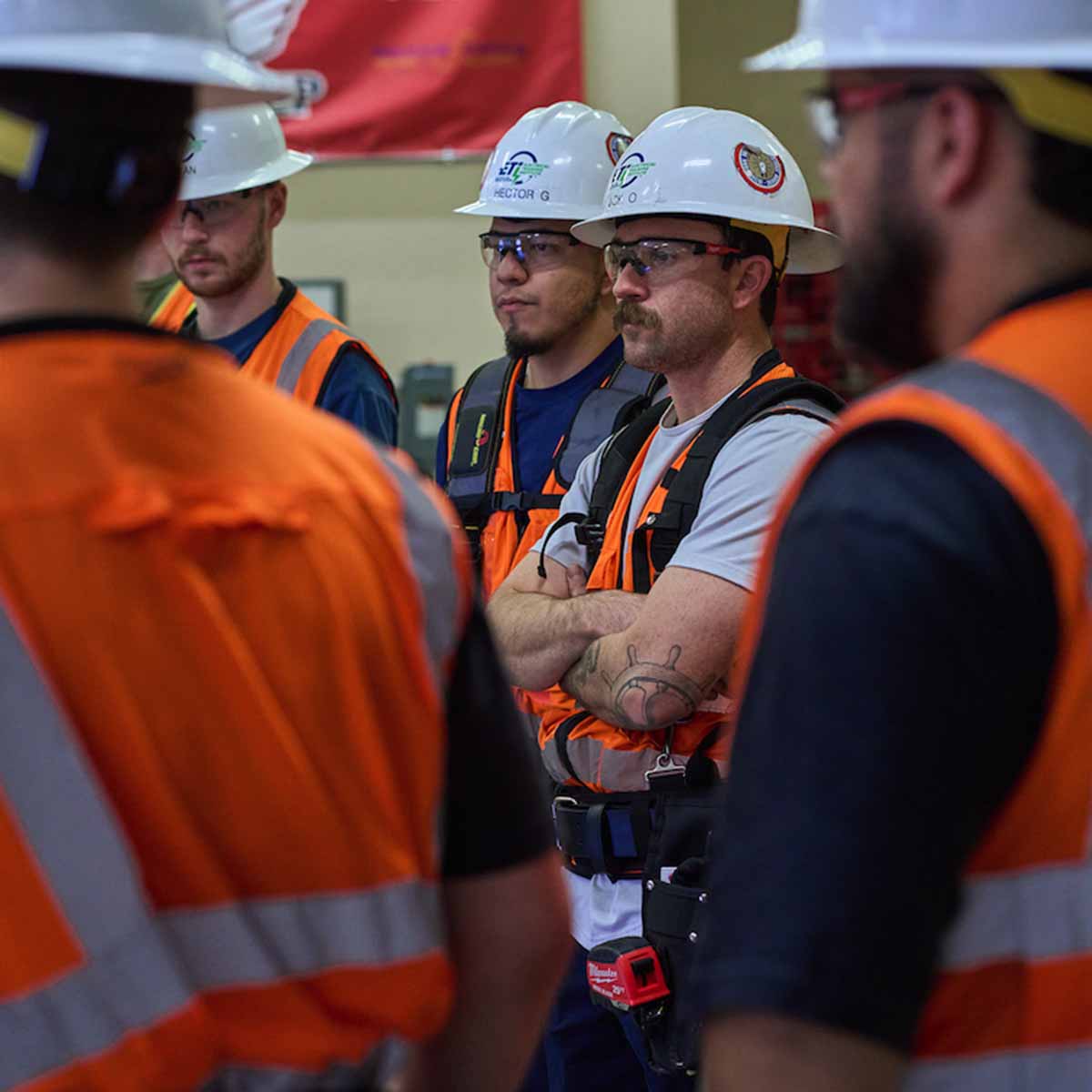 Standing meeting for a group of Journeymen.